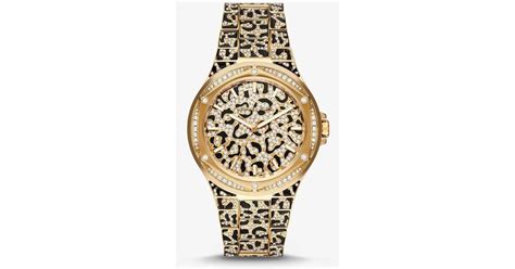 leopard michael kors watch|michael kors watch price.